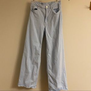 H&M light blue jeans